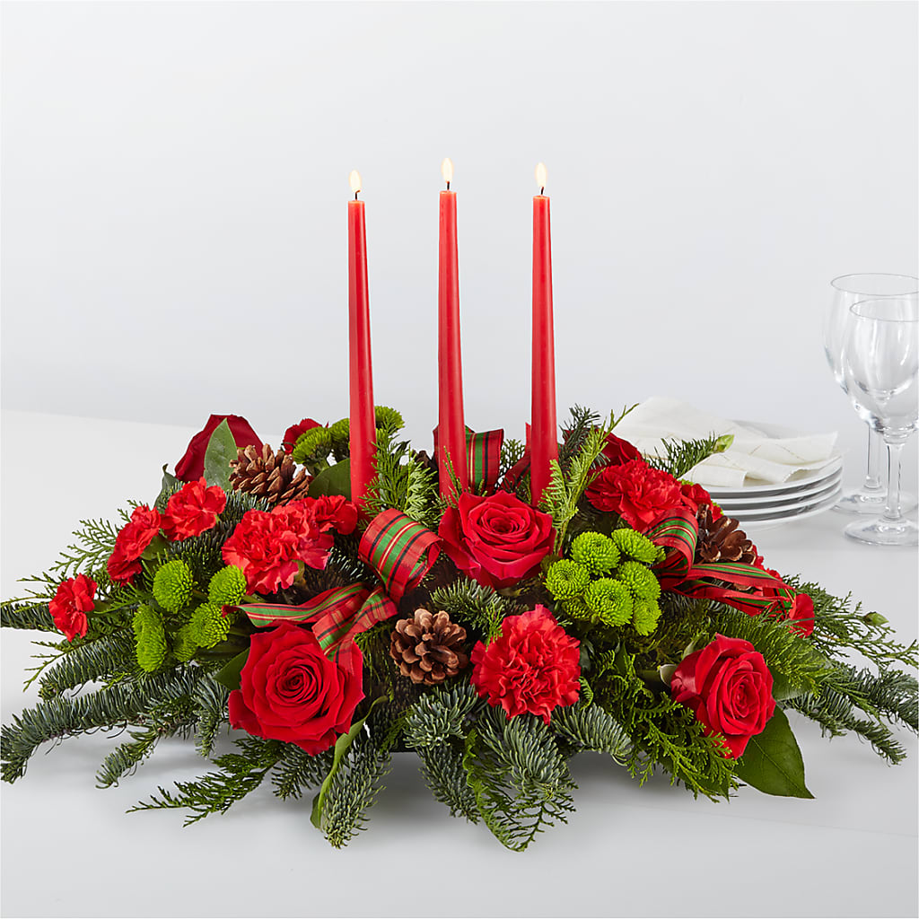 By the Candlelight Centerpiece – Edith Vl, Minneapolis MN