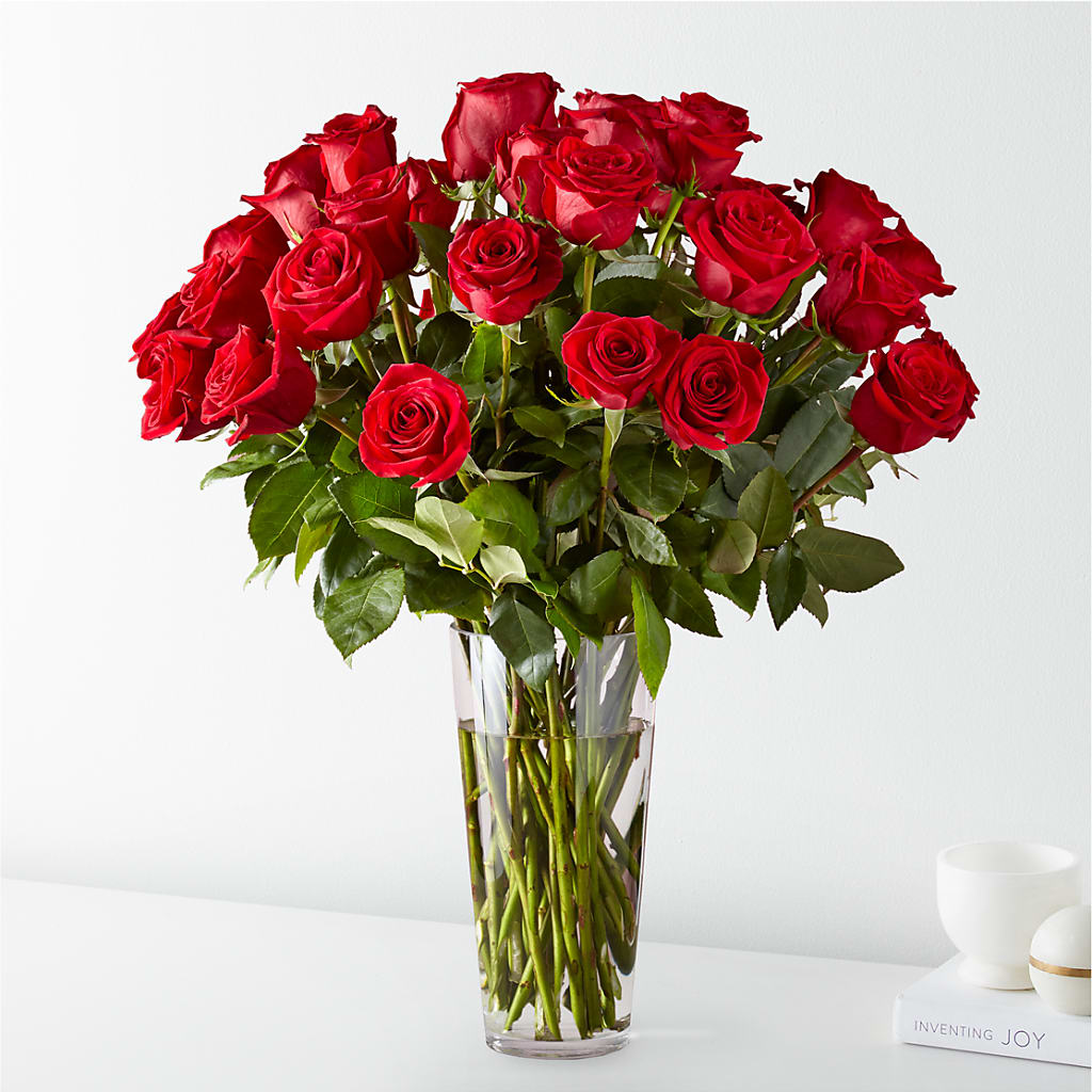 Long Stem Red Rose Bouquet – Edith Vl, Minneapolis MN