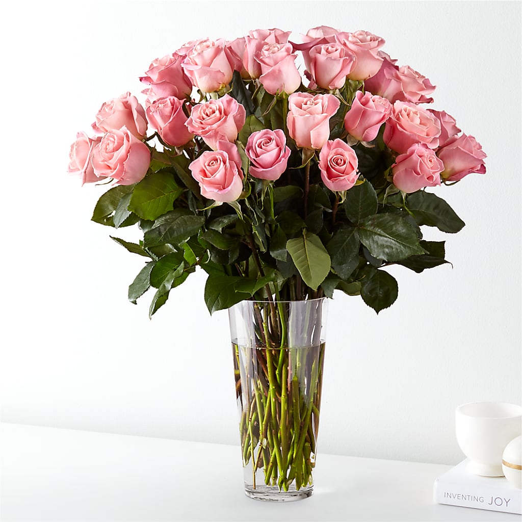 Long Stem Pink Rose Bouquet – Edith Vl, Minneapolis MN