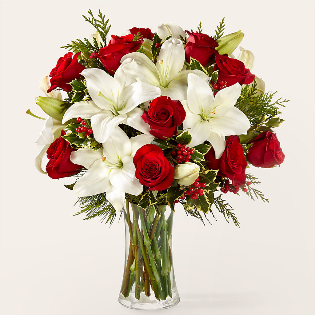 Sparkling Snowflakes Bouquet – Edith Vl, Minneapolis MN
