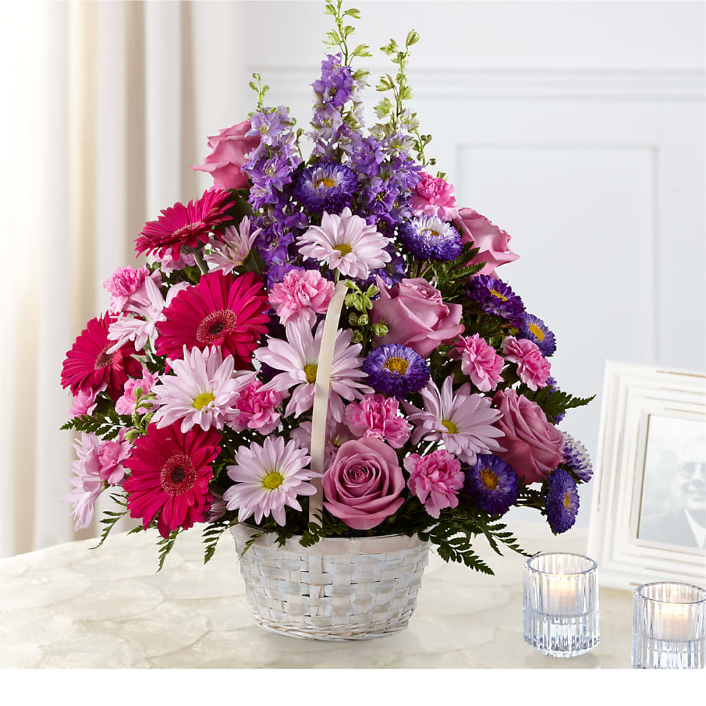 Pastel Peace Basket – Edith Vl, Minneapolis MN