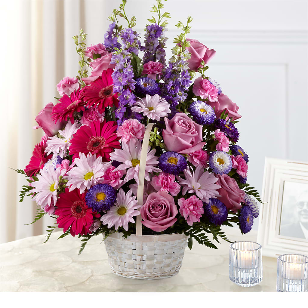 Pastel Peace Basket – Edith Vl, Minneapolis MN