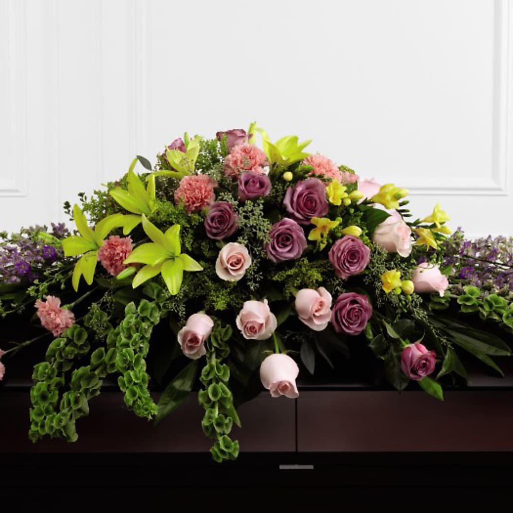 Forever Beloved Casket Spray – Edith Vl, Minneapolis MN
