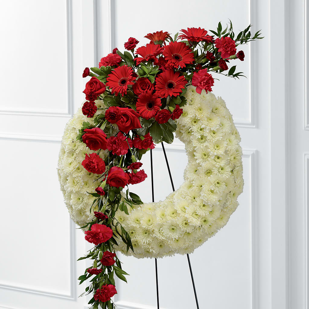 Graceful Tribute Wreath – Edith Vl, Minneapolis MN