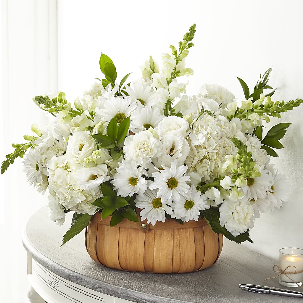 Pure Ivory Basket – Edith Vl, Minneapolis MN
