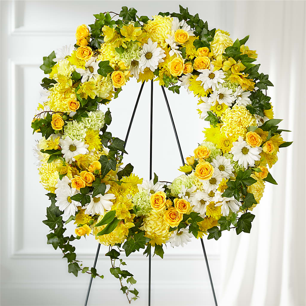 Golden Remembrance Wreath – Edith Vl, Minneapolis MN