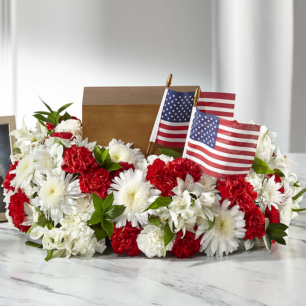 Spirit of Patriotism Cremation Adornment – Edith Vl, Minneapolis MN