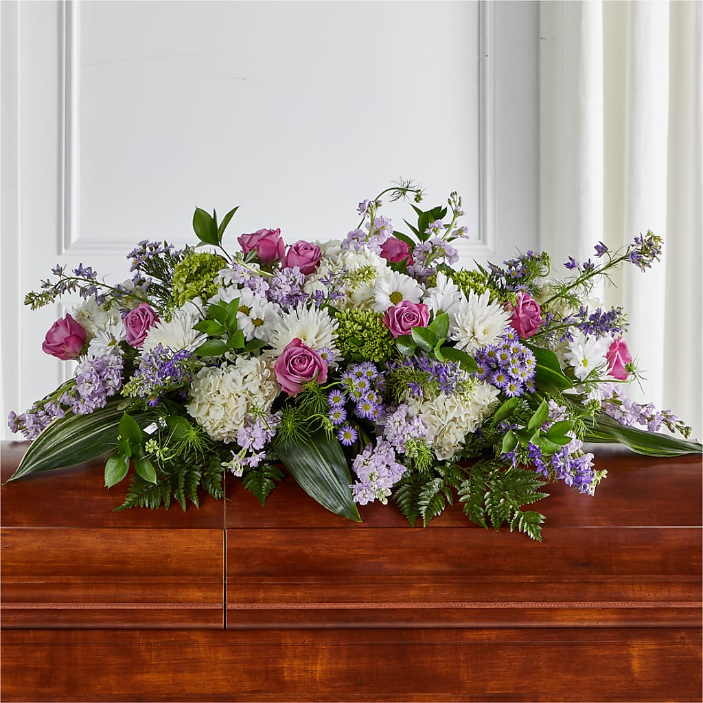 Meadows of Serenity Casket Spray – Edith Vl, Minneapolis MN
