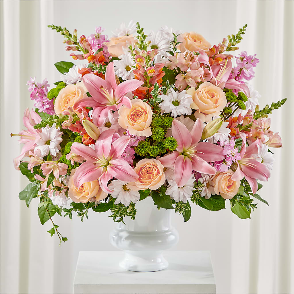 Heartfelt Gesture Urn Arrangement – Edith Vl, Minneapolis MN