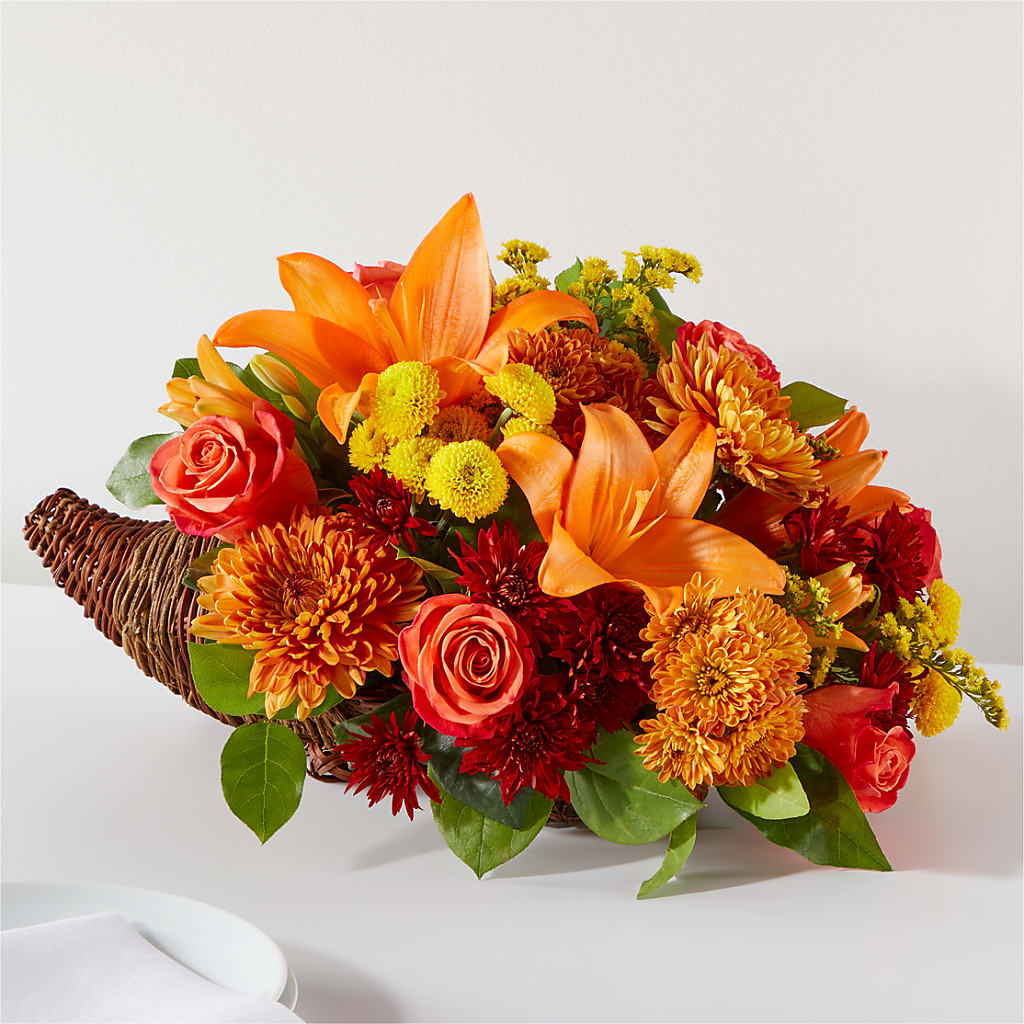 Bouquet of Blessings Cornucopia – Edith Vl, Minneapolis MN