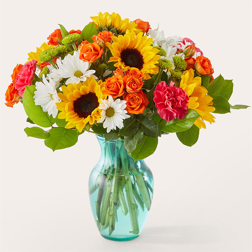 Sun-drenched Blooms Bouquet – Edith Vl, Minneapolis MN