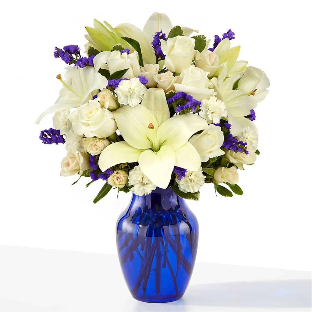 Sapphire Rush Bouquet – Edith Vl, Minneapolis MN