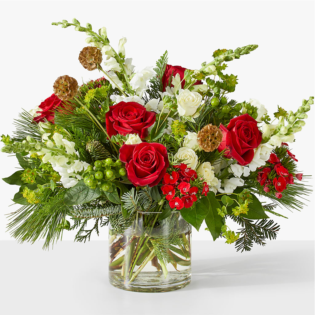Deck the Halls Bouquet – Edith Vl, Minneapolis MN