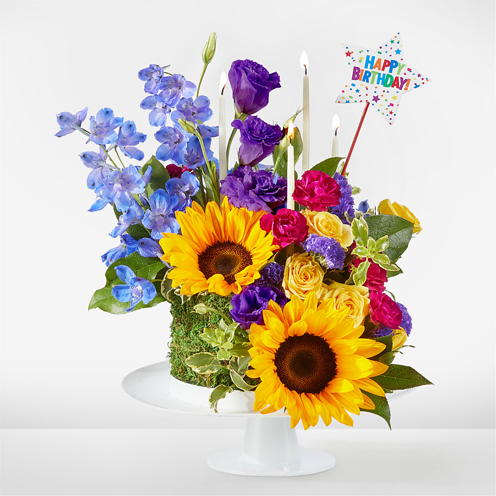 Star of the Day Floral Cake – Edith Vl, Minneapolis MN