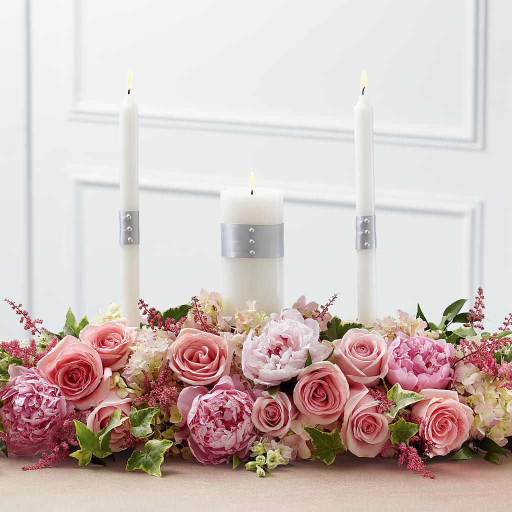Worldwide Romance Unity Candle Arrangement – Edith Vl, Minneapolis MN
