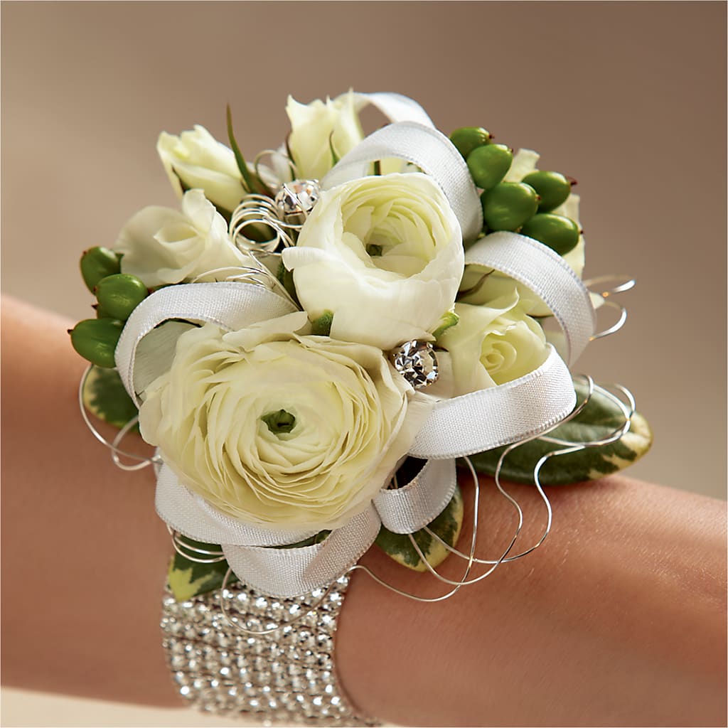 White Wedding Corsage – Edith Vl, Minneapolis MN