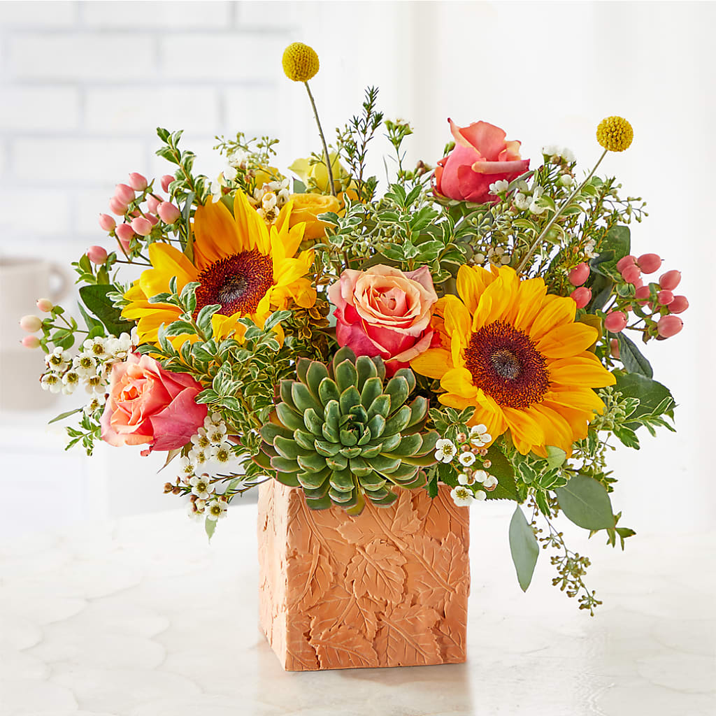 Sunflower Season Bouquet –  Edith Vl, Minneapolis MN