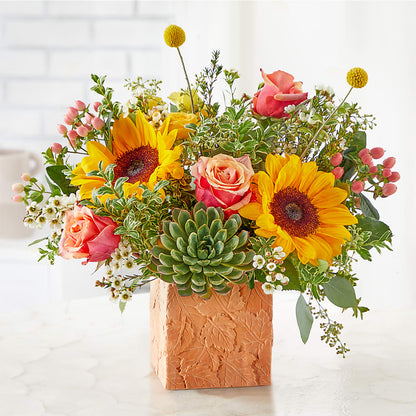 Sunflower Season Bouquet –  Edith Vl, Minneapolis MN
