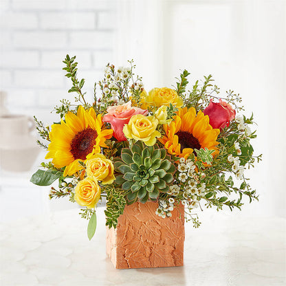 Sunflower Season Bouquet –  Edith Vl, Minneapolis MN