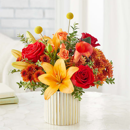 Scarlet Skies Bouquet –  Edith Vl, Minneapolis MN
