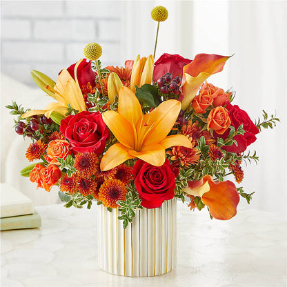 Scarlet Skies Bouquet –  Edith Vl, Minneapolis MN