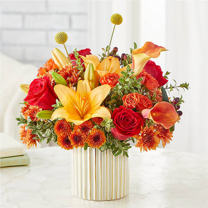 Scarlet Skies Bouquet –  Edith Vl, Minneapolis MN