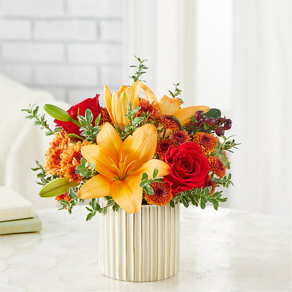 Scarlet Skies Bouquet –  Edith Vl, Minneapolis MN