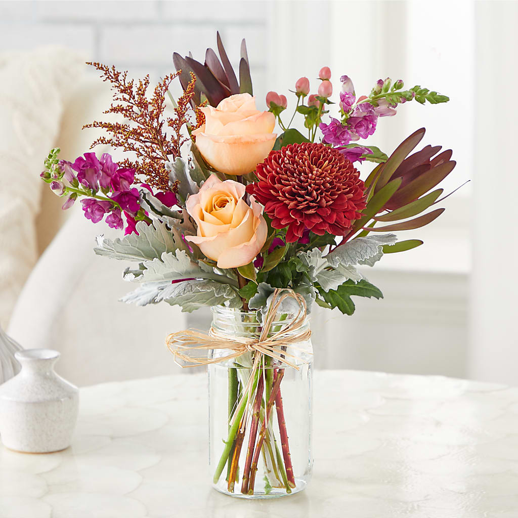 Moody Hues Bouquet –  Edith Vl, Minneapolis MN