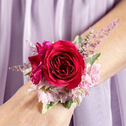 Corsage Fleur Rose